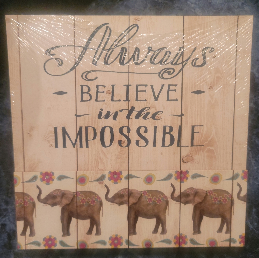 NWT Home Wall Canvas Decor